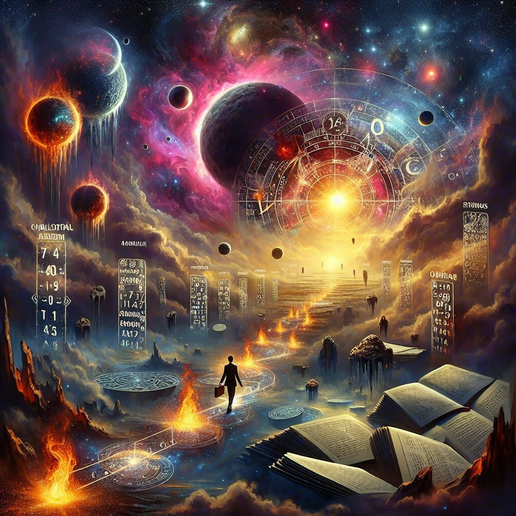 Cosmic Enigma: A Surreal Academic Challenge