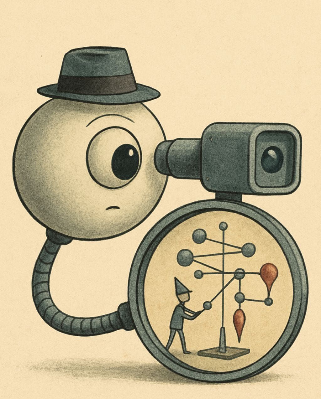 A Strictly Subvisory Spherical Architect Through the Wrong End of Cameraphonic Telescopian Eyes