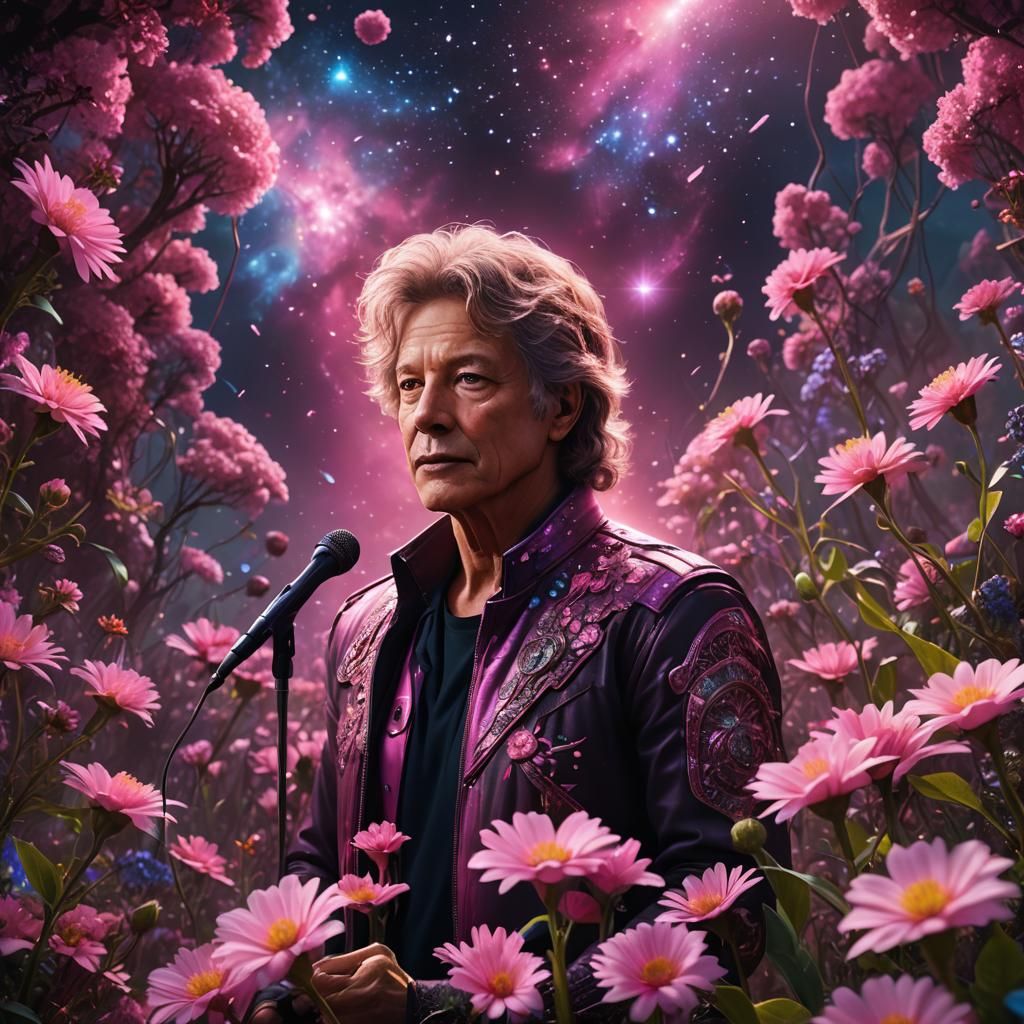 Eric Carmen in a Bioluminescent Galaxy