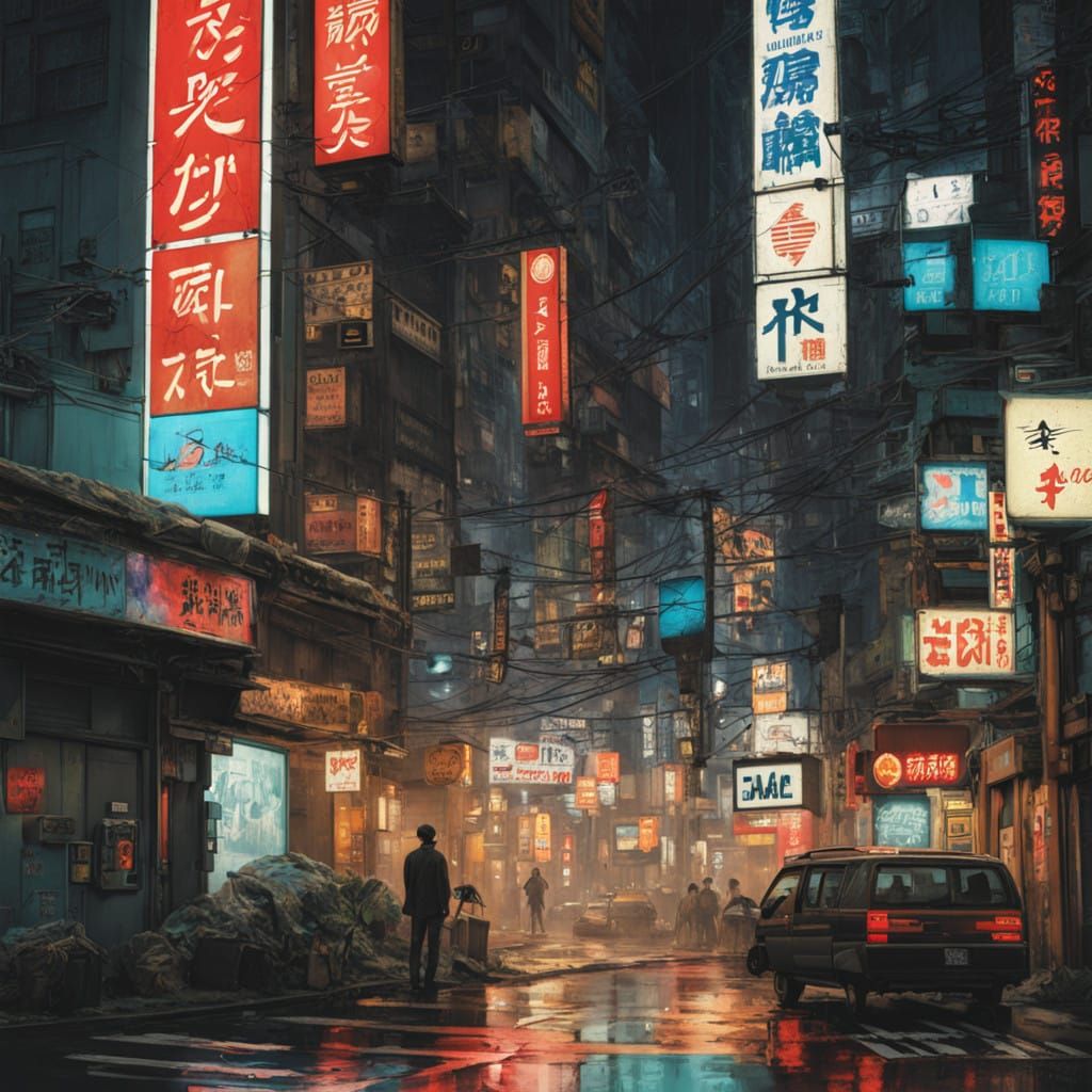 Late night streets