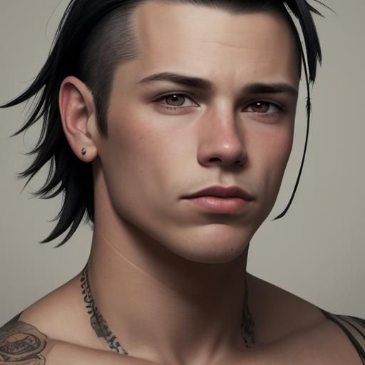 Striking Butch Portrait