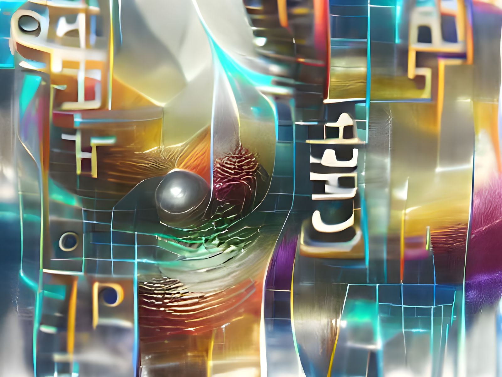 Abstract Cipher Digital Rendering