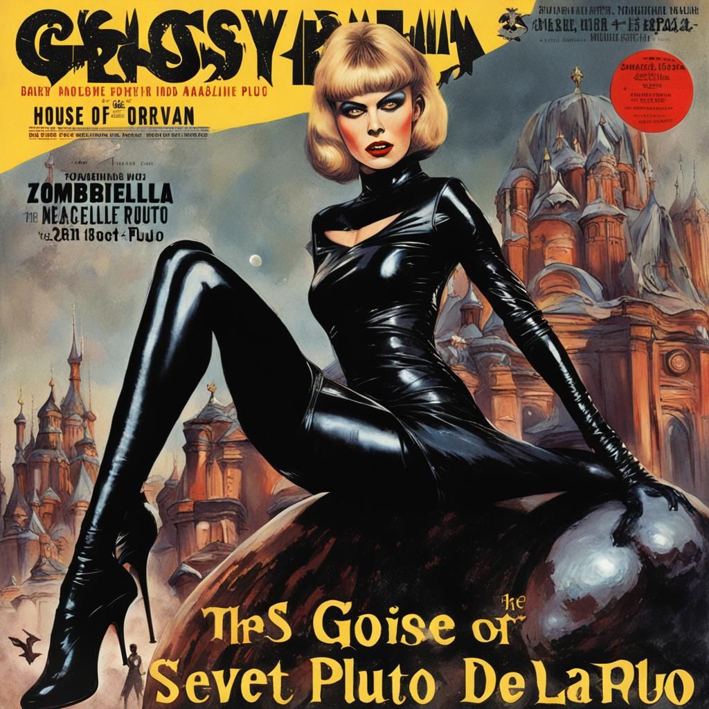 Magazine Cover: Devil on Pluto in Unreal Engine 5