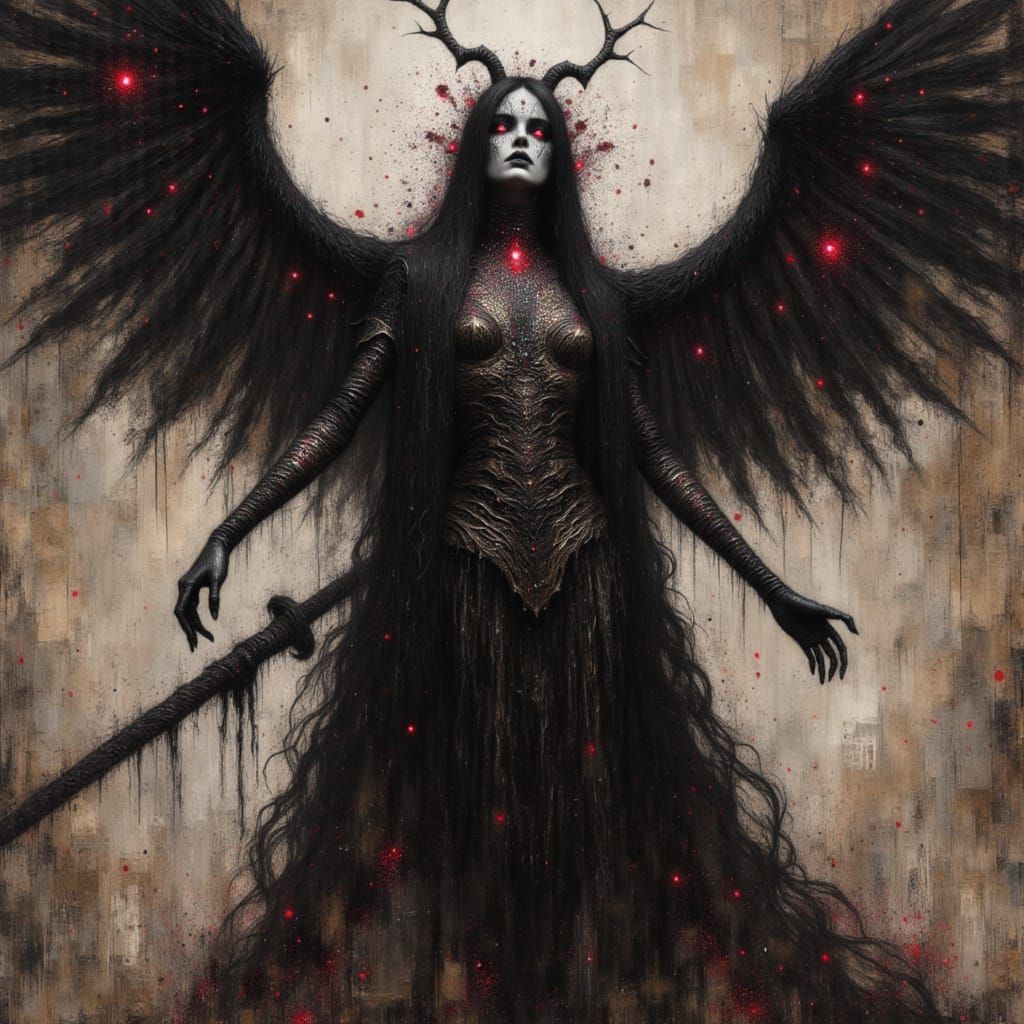 Dark Fantasy Art With Gothic Grunge Elements
