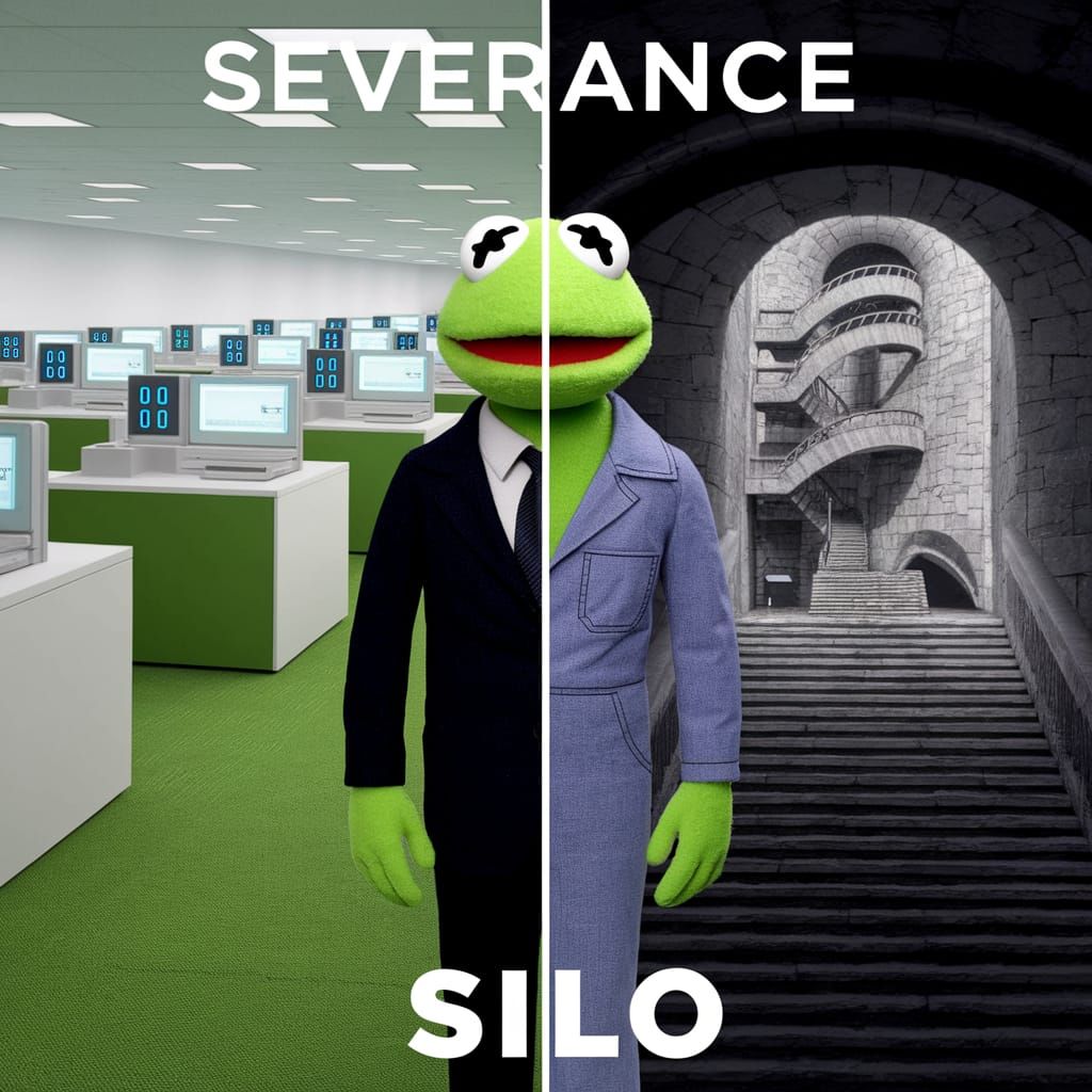 💙Severance/Silo🧡 Muppets!