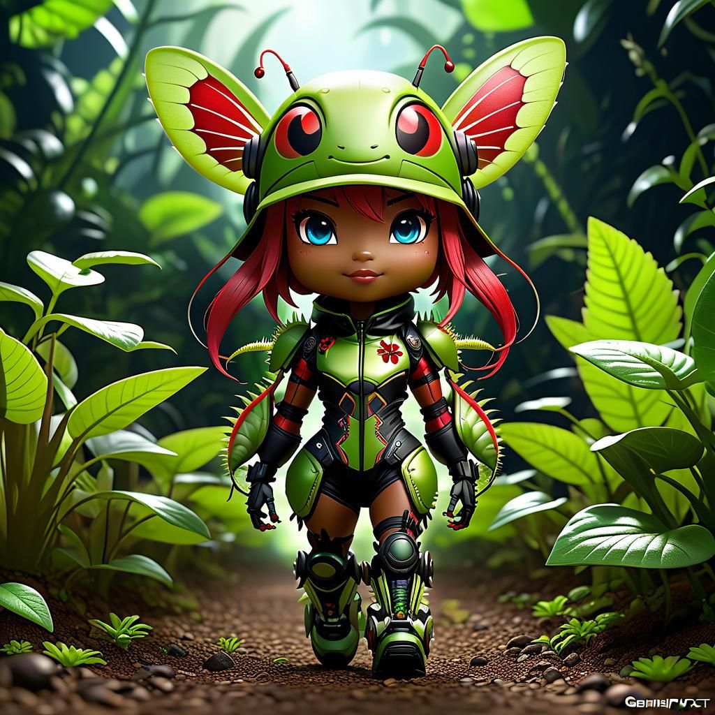 chibi Venus Flytrap toddler