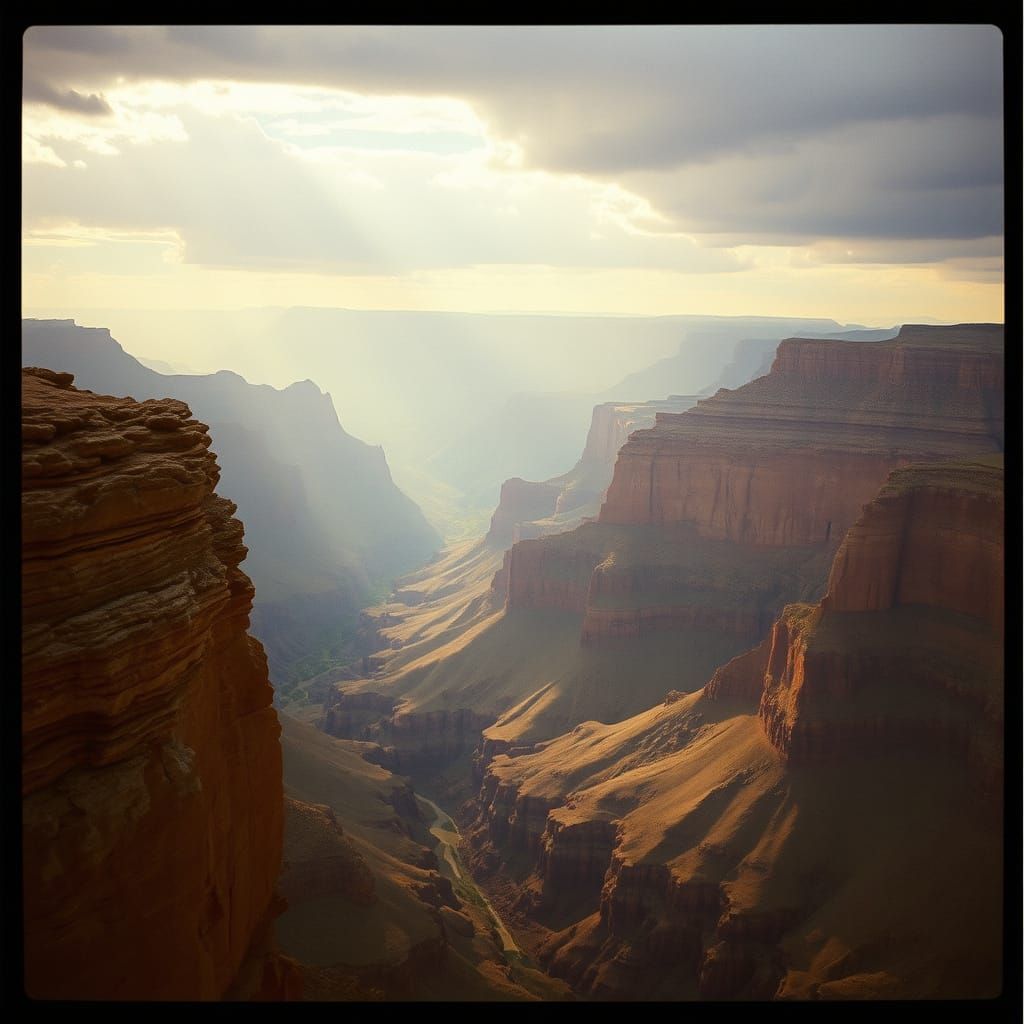 Grand Canyon Excavation: Cinematic Landscape