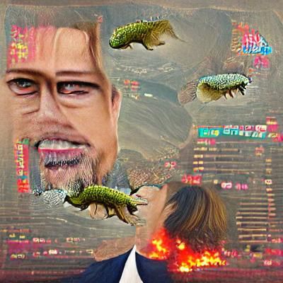 Kaiju Brad Pitt Wreaks Havoc