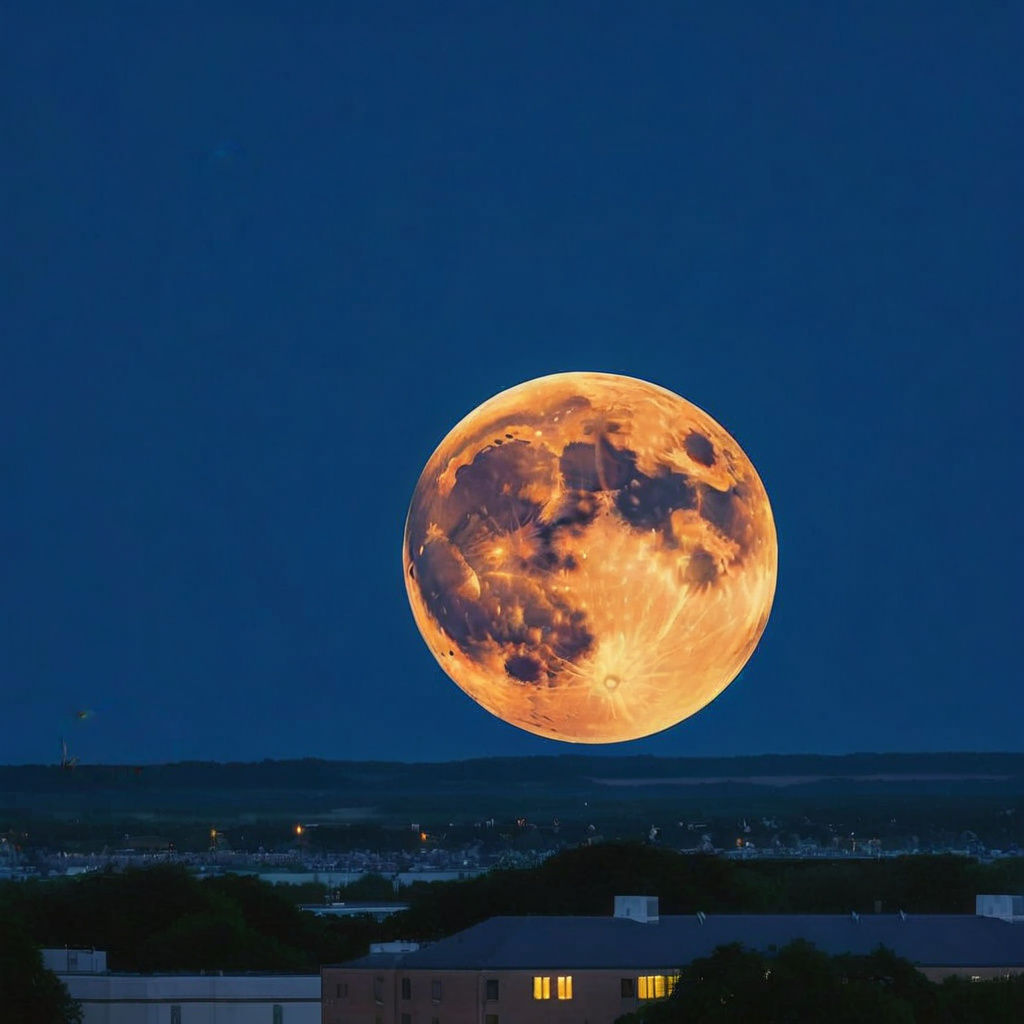 Strawberry Moon: A Radiant June Full Moon