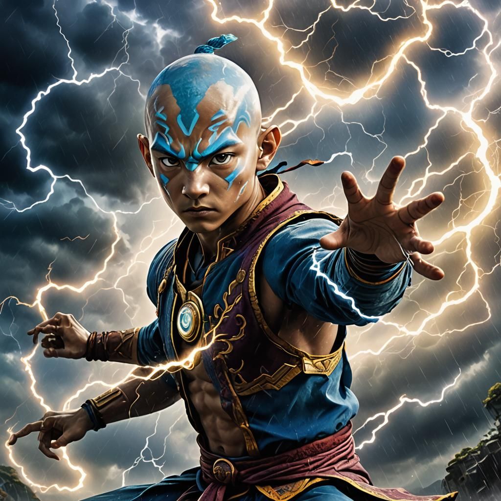 Epic Avatar State Lightning Bending Scene