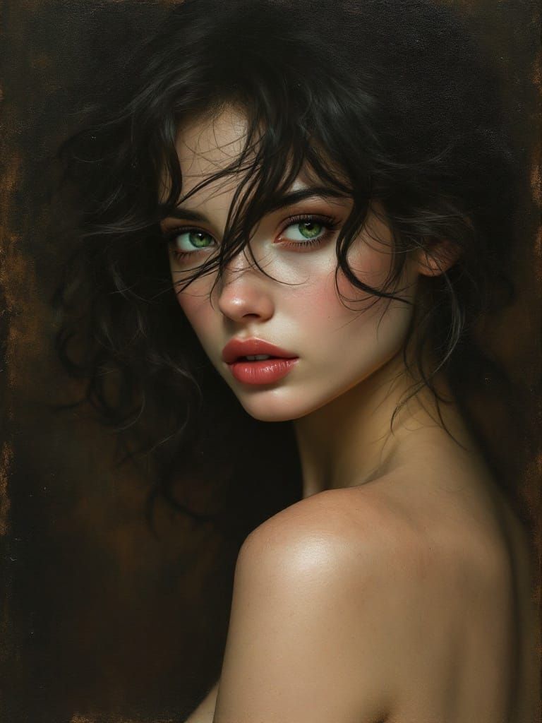 Idealized Beauty in Soft Focus