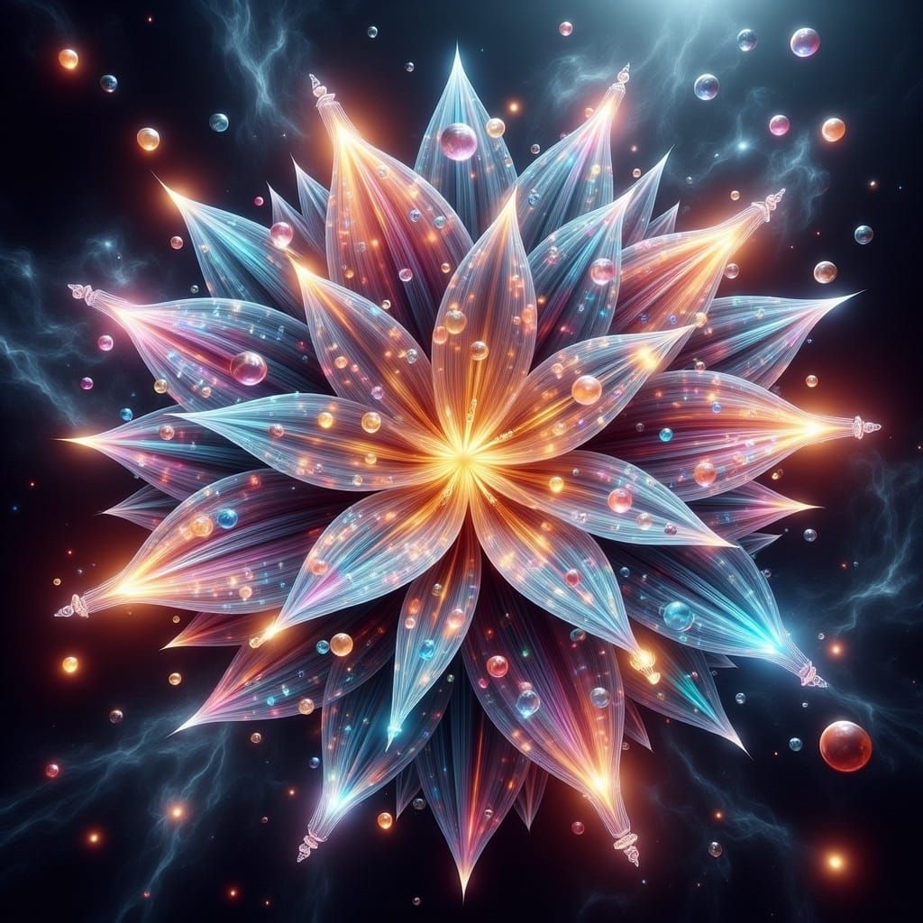 <lora:Dreamy Enchantment:1.0> Ethereal Alchemy, cosmic force of love amd.light