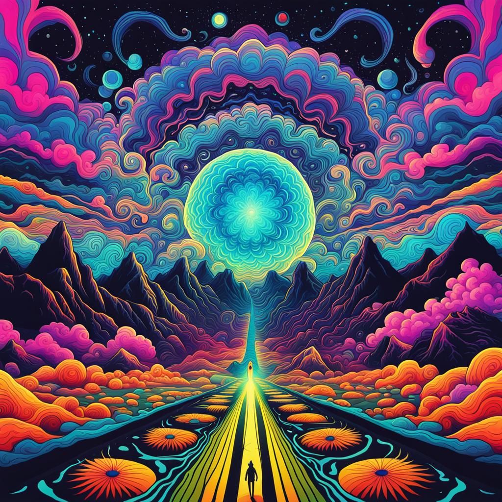 Psychedelic Motivation: Hallucinogenic and Trippy Art