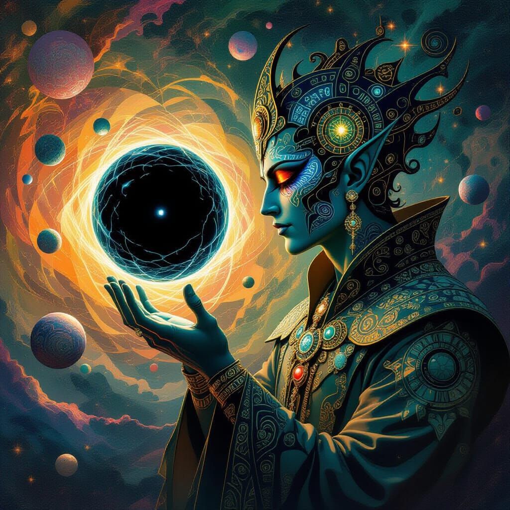 The God Who Held a Black Hole