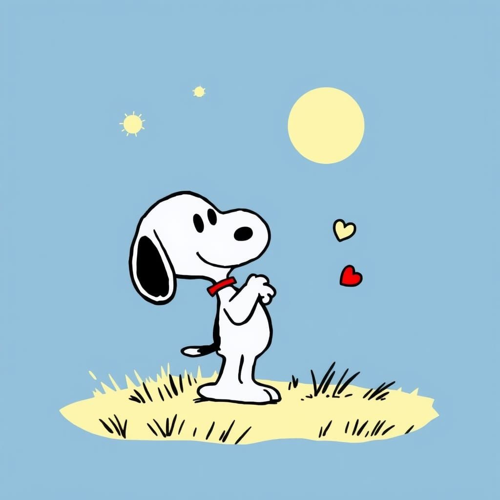AI Image of Snoopy
