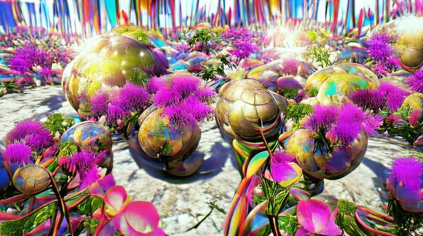 Enchanting Floral Globes: A Symphony of Nature
