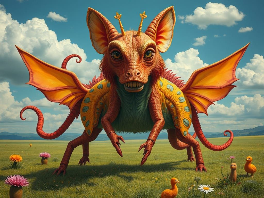Colorful Surrealism: Impossible Creatures in an Absurd World