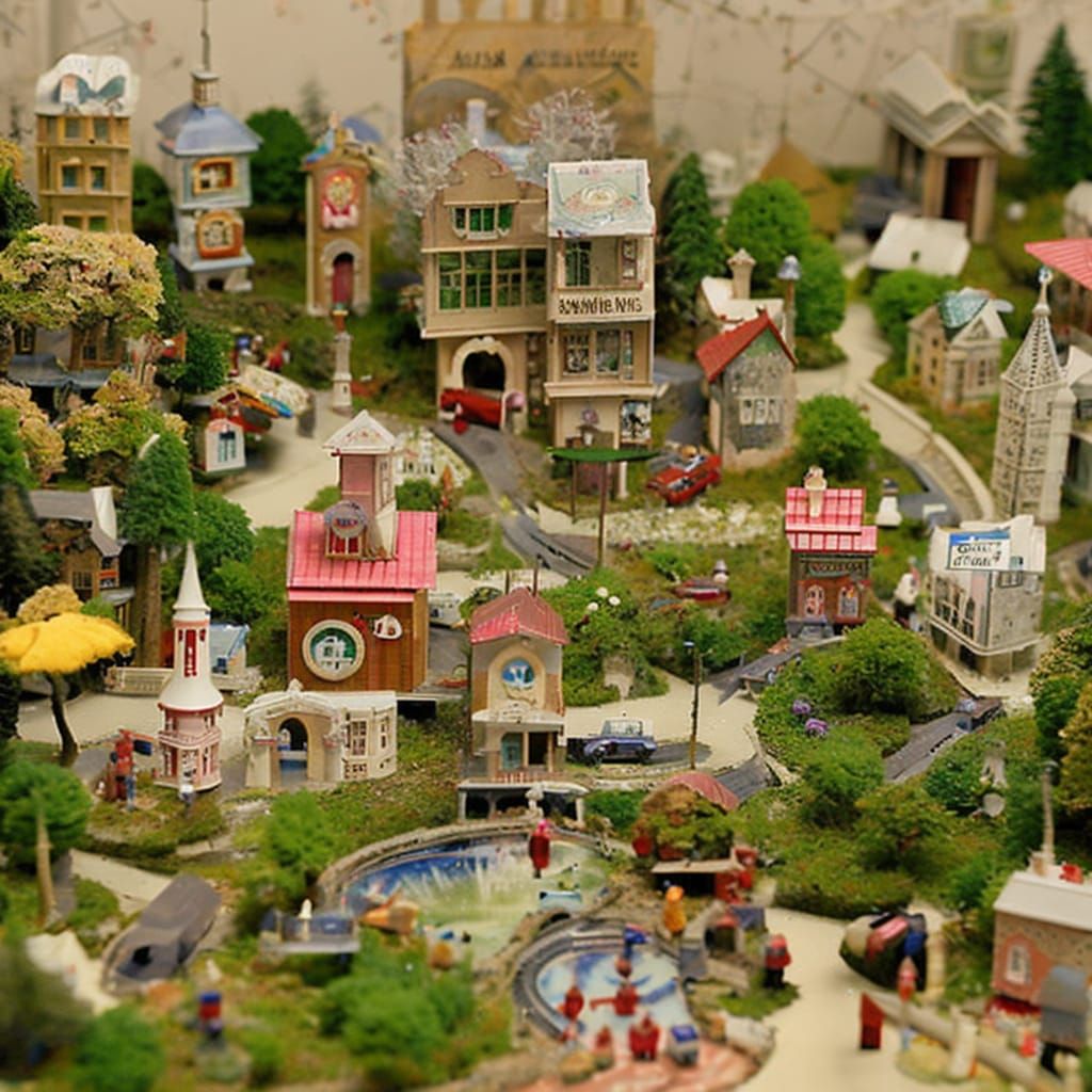 Miniature Wonderland: A Blend of Old and New