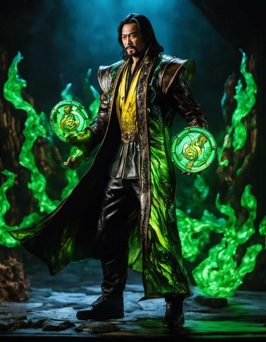 Stained-Glass Sorcerer with Soul Magic