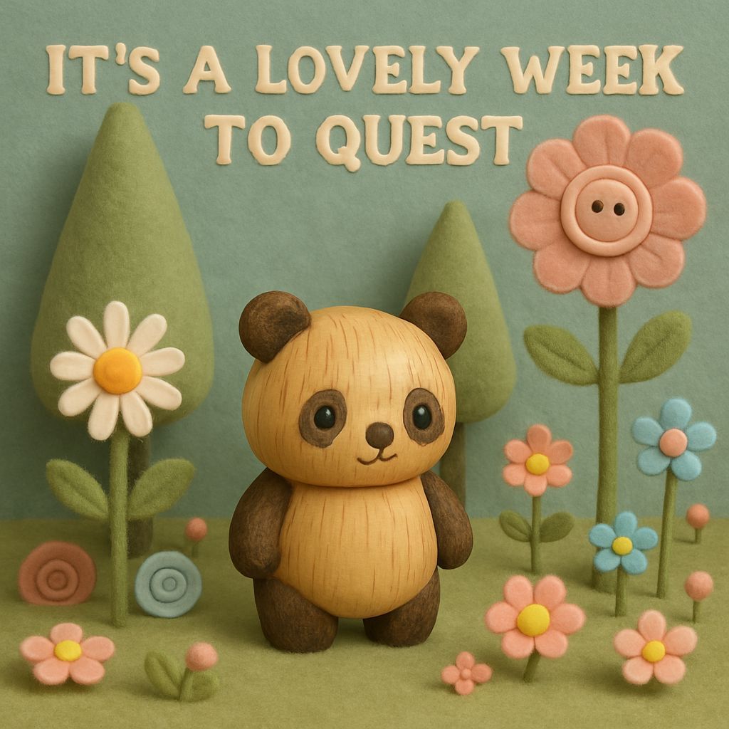 Lovely Week to Quest Text Graphic