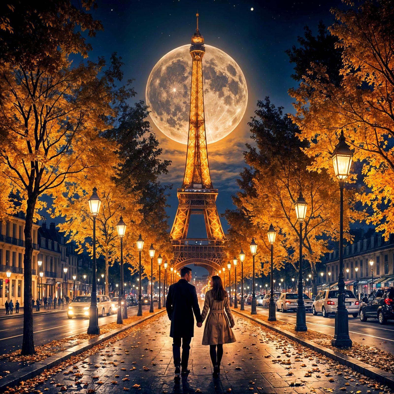Autumn Date Night in Paris