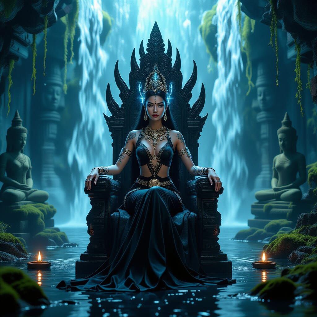 A Khmer goddess