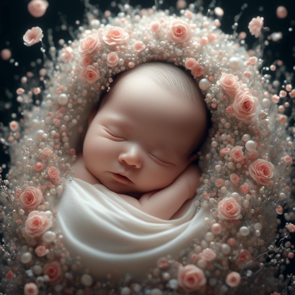 Peaceful Embryo Development Surrounded by Love