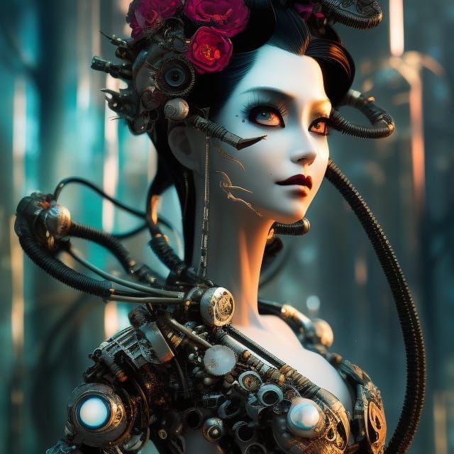 Mechanical Princess: Sinister Fantasy Manga Art