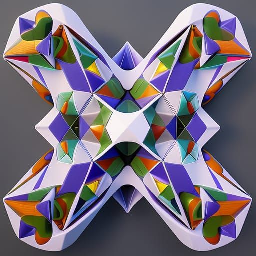 Abstract Cubes in Parallel Geometry: 3D Extrusion