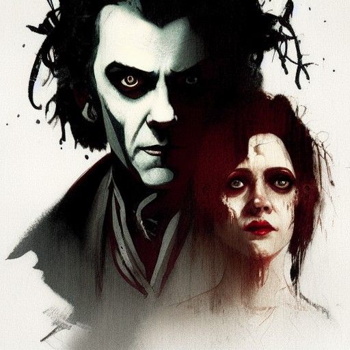 Sinister Sweeney Todd Artwork