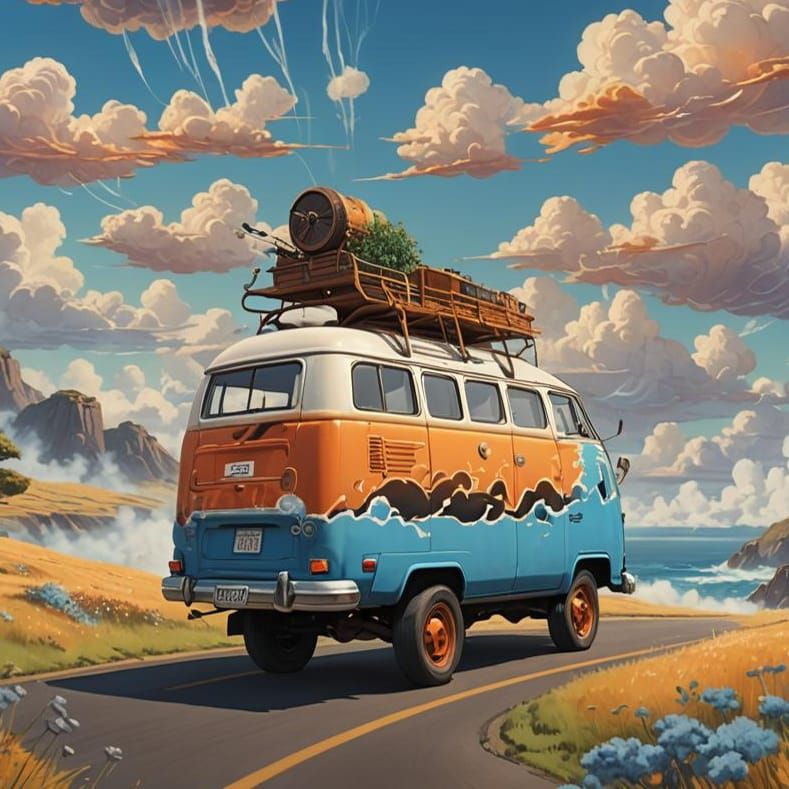 Fantastical Matte Painting with Intricate Details