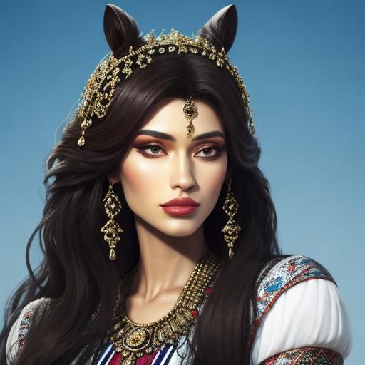 AI Portrait of Delilah