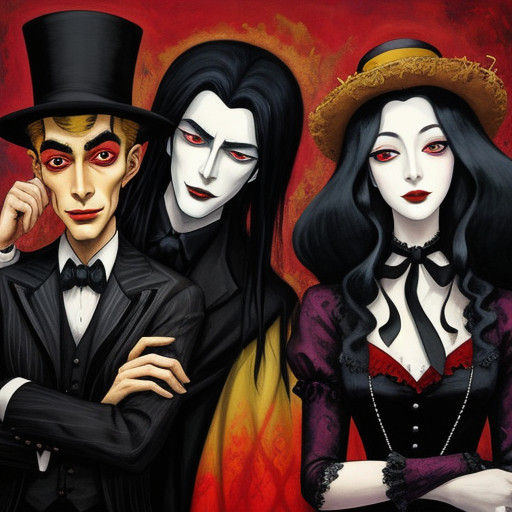 Romantic Vampires in a Dark Wonderland