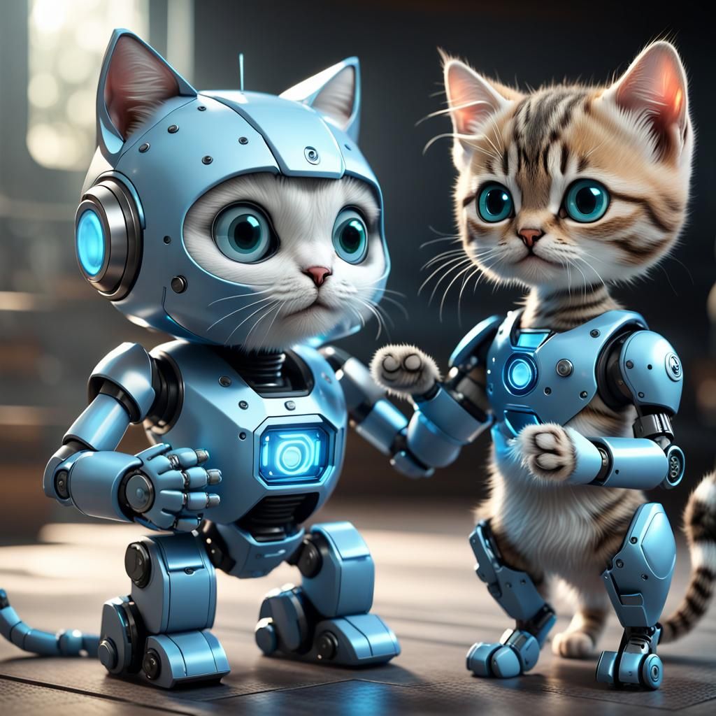 Kitty Robot...yes they exist!