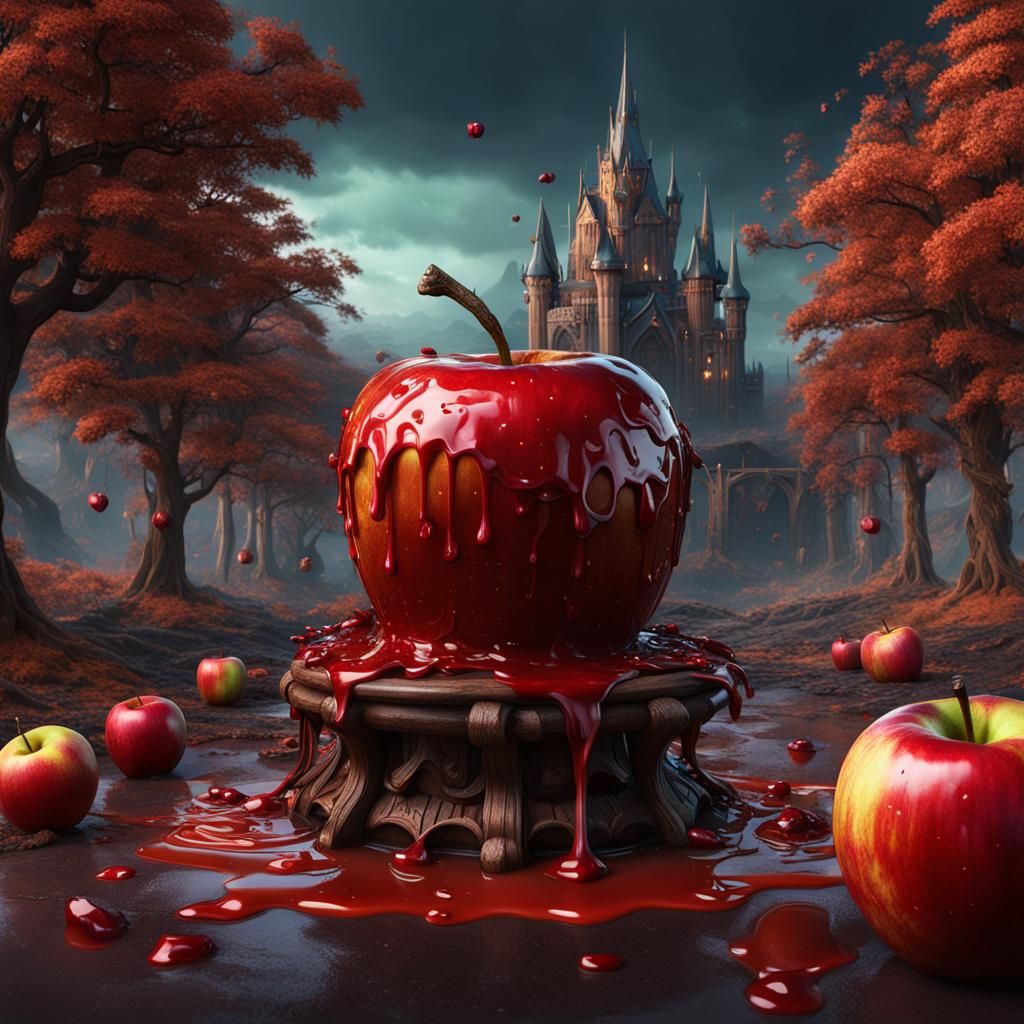 Poisoned Toffee Apple: Fantastical Concept Art