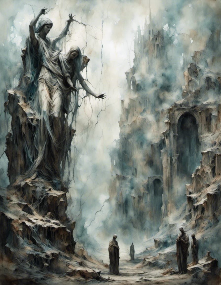 Macabre Gods Statues of Ancient Dynasty