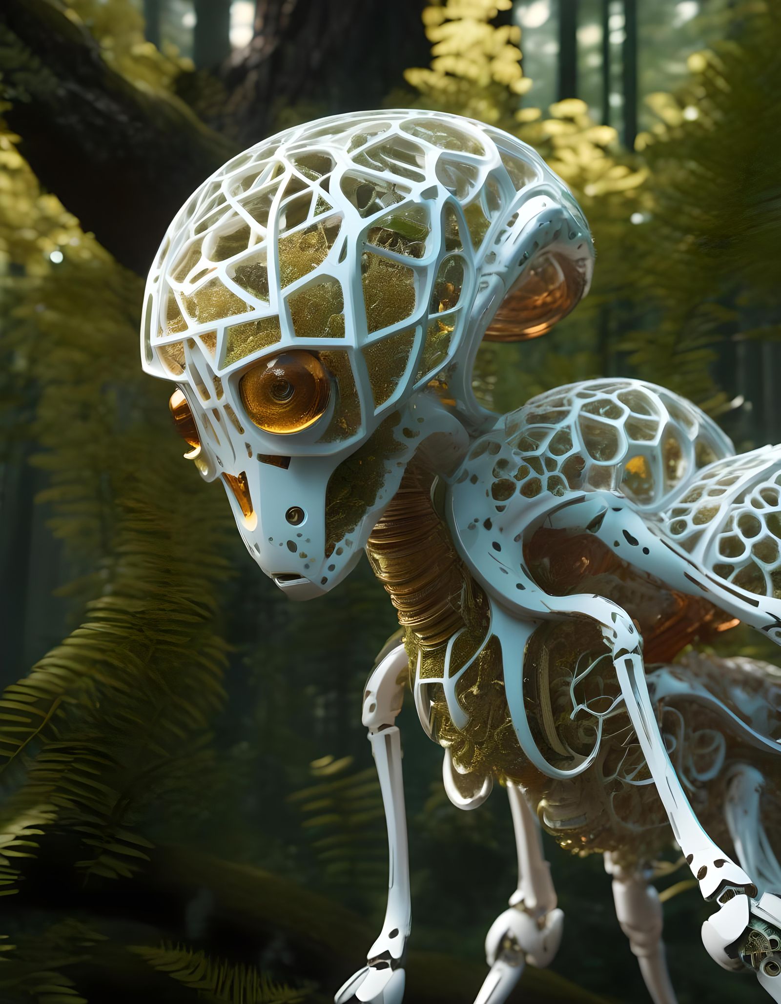 FOREST HOMINOID CONTROL FREAK BOT