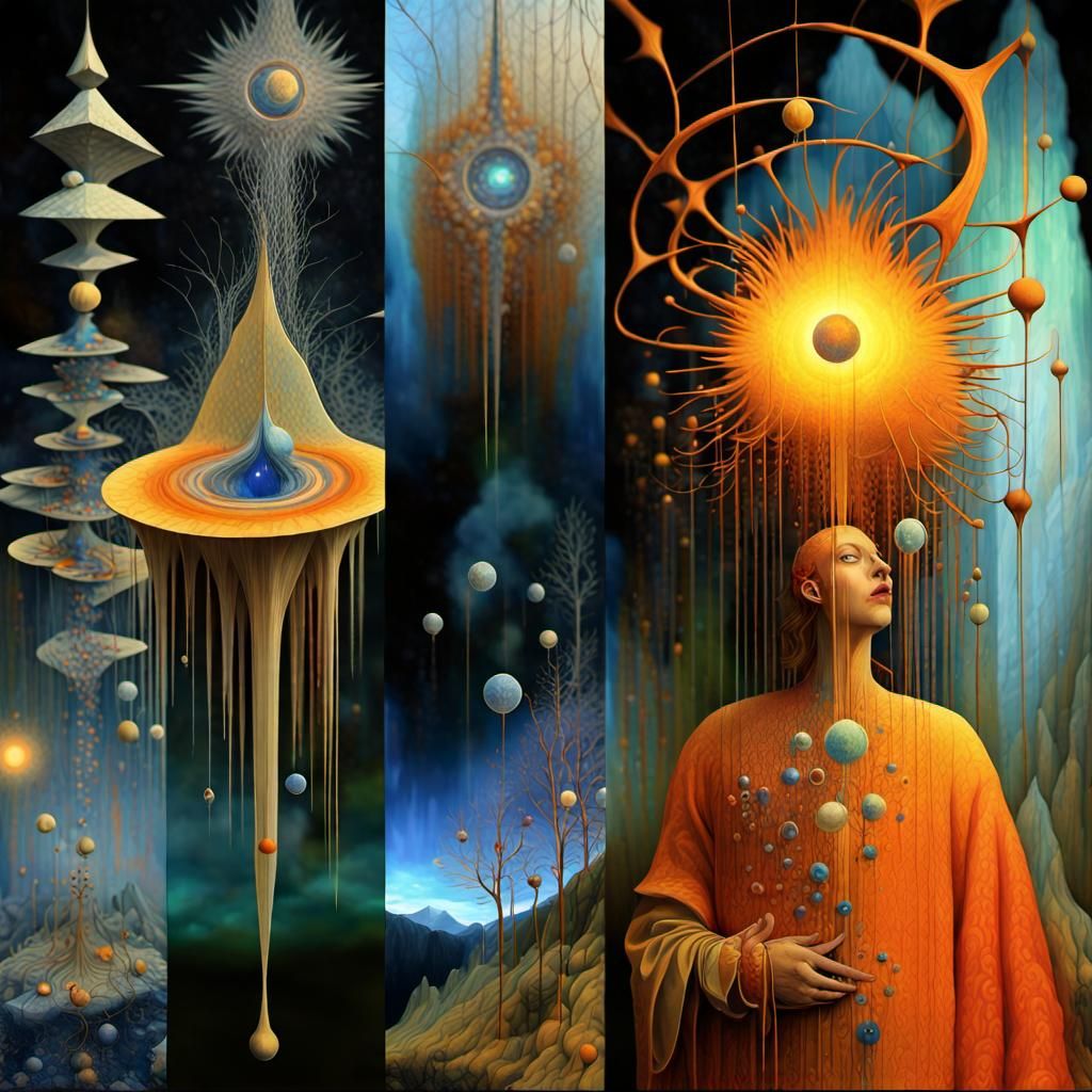 Surreal Spacetime Ripples in Technicolor Detail