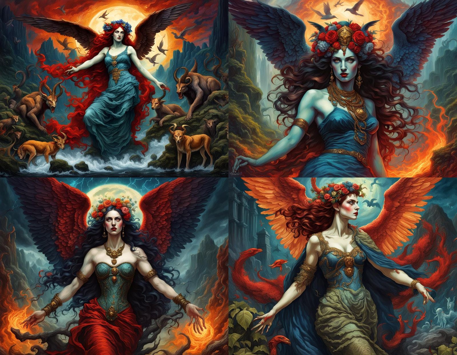 Lilith's Transformation: Steampunk Surrealism in Eden