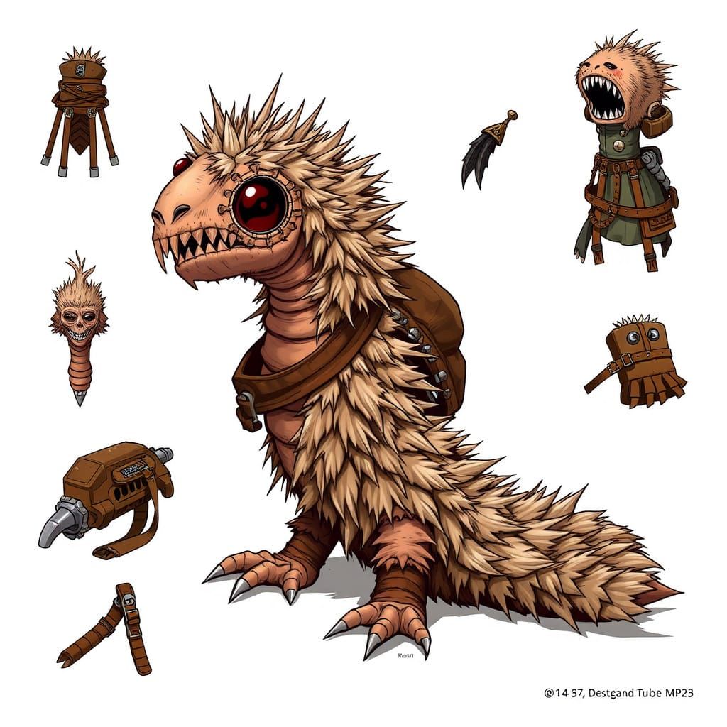 Monster Gear: Enchanted Feathers of the Mirthful Worm