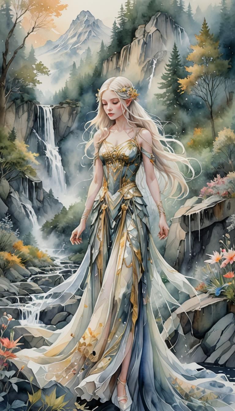 “Les fées nous endorment, nous ouvrent les portes de leur ro...