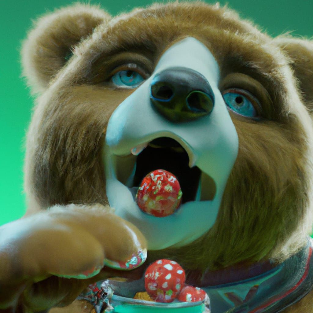 Surreal Horror: Ultra-Realistic Stop Motion Bear