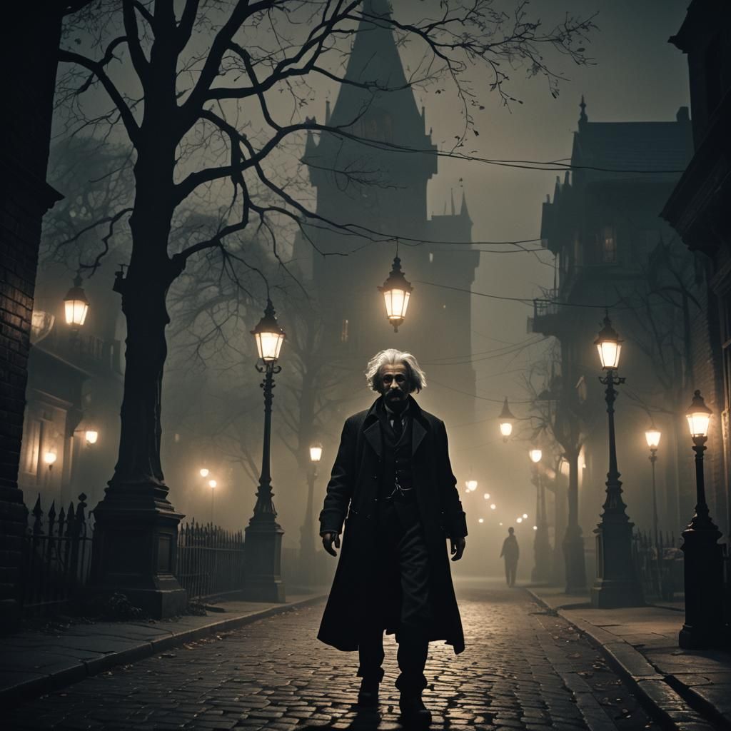 Einstein in Yharnam: A Film Noir Masterpiece