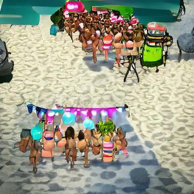 Bikini Beach Party: A Summer Celebration