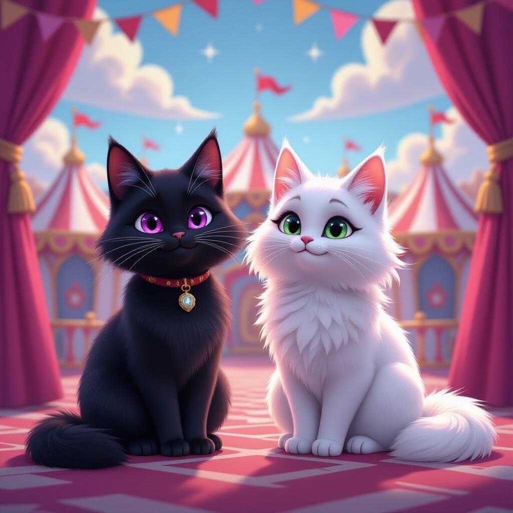 Jax and Cats in The Amazing Digital Circus