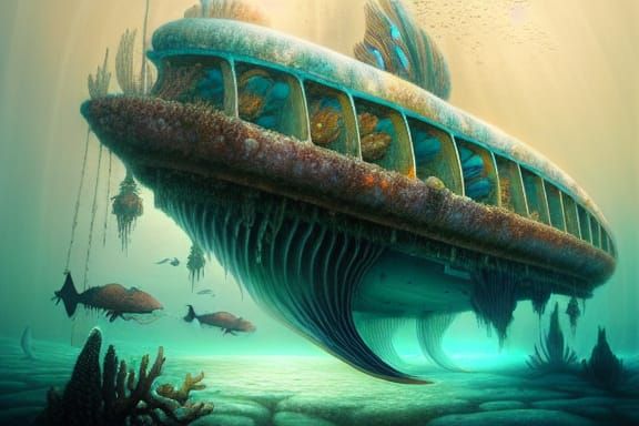 Underwater wreck