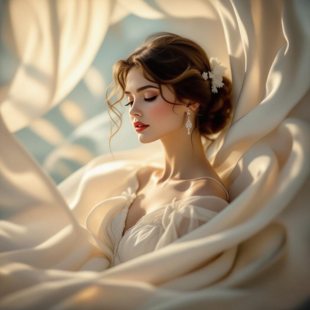 Dreamy Blur Masterpiece with Hyper-Realistic Softness