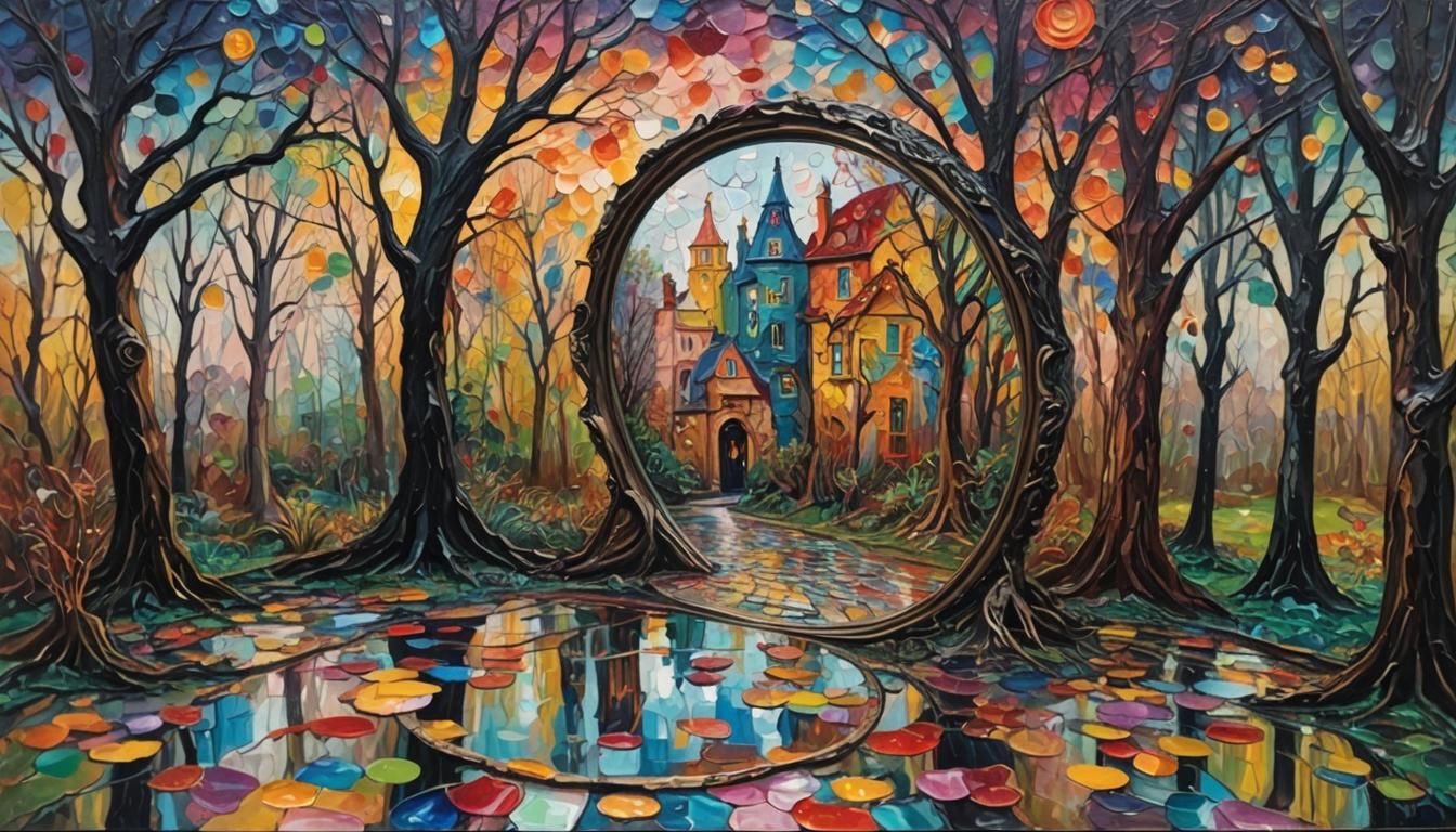 Surreal Reflections Through the Looking Glass