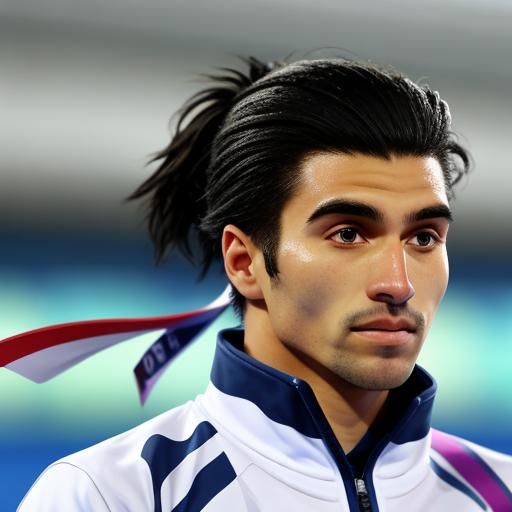 Paralympic Athlete Competition Close-Up