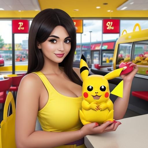 Happy Meal Toy Pikachu